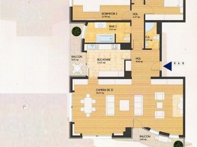 APARTAMENT  4 CAMERE PRIMAVERII // GARAJ